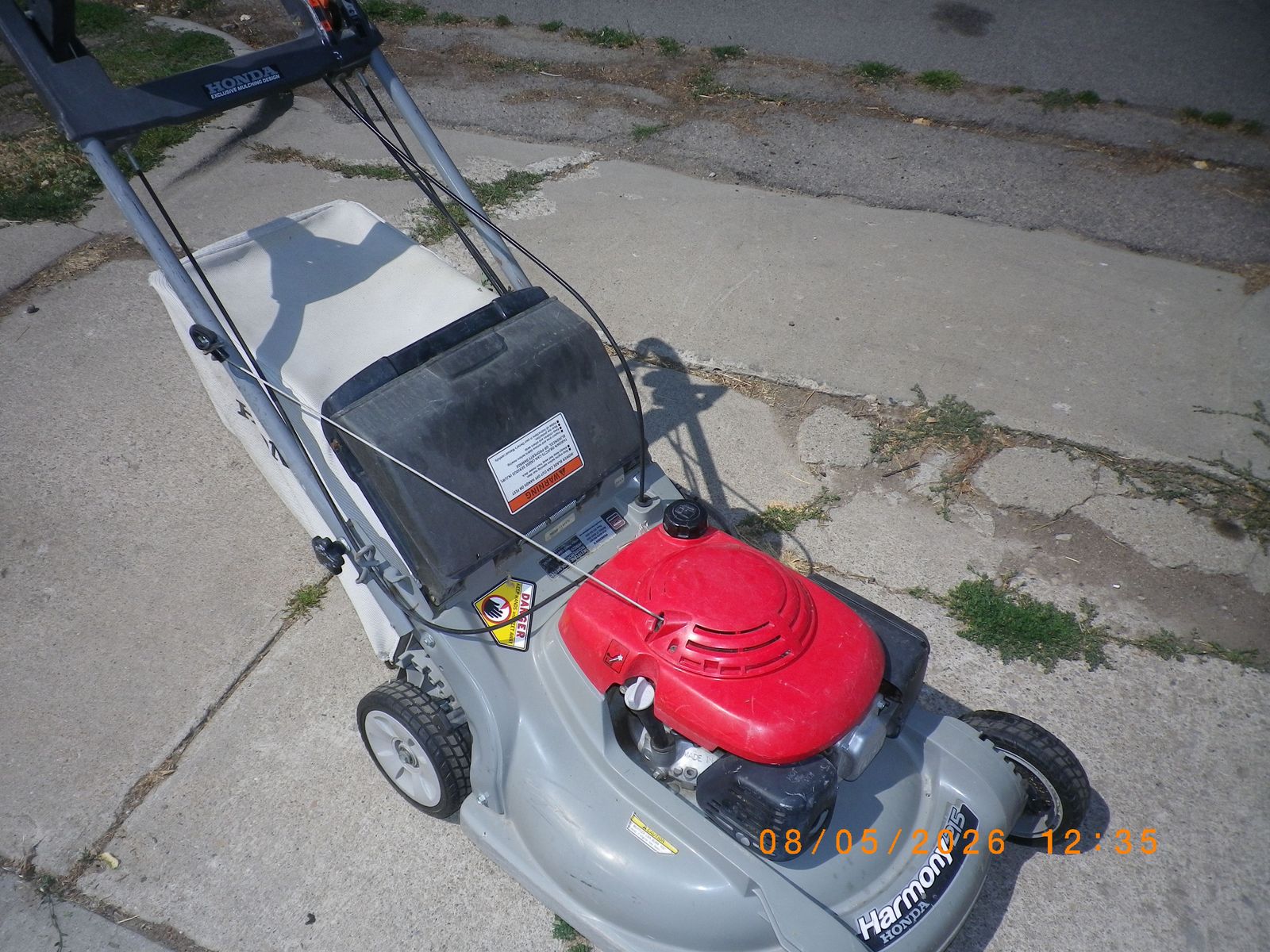 Honda Harmony mower