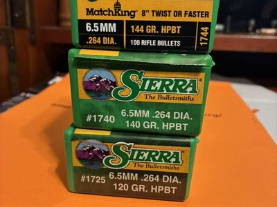 Sierra Match King 6.5 Bullets