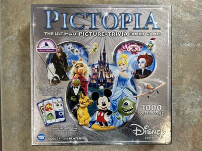 Pictopia Trivia Family Game Disney Edition
