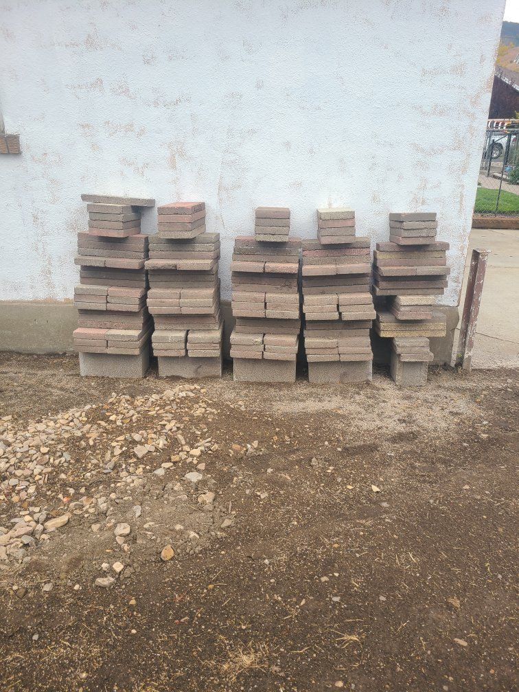 133 concrete pavers