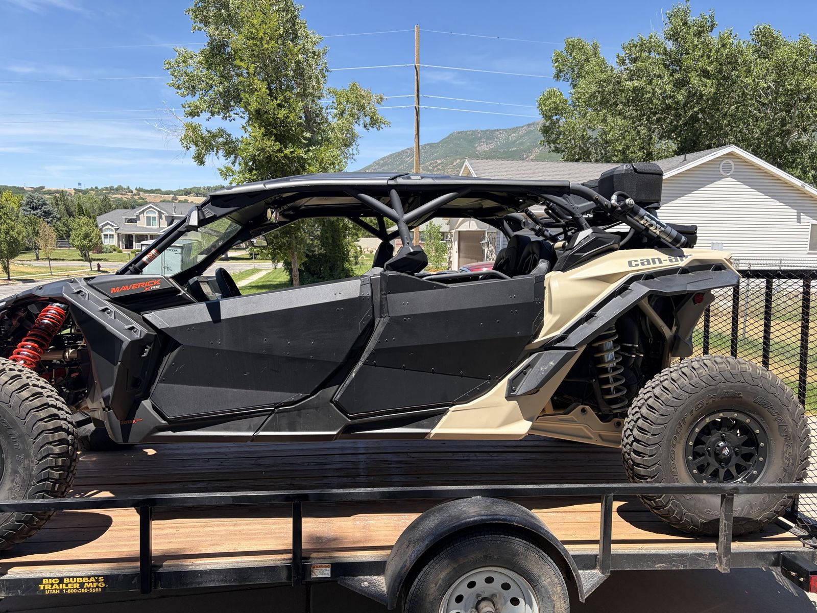 475 mi. 2023 Can-am maverick X3 XRS RR Max 4-seater 4 seat Rzr4. Trailer 7x14
