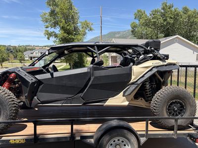 475 mi. 2023 Can-am maverick X3 XRS RR Max 4-seater 4 seat Rzr4. Trailer 7x14