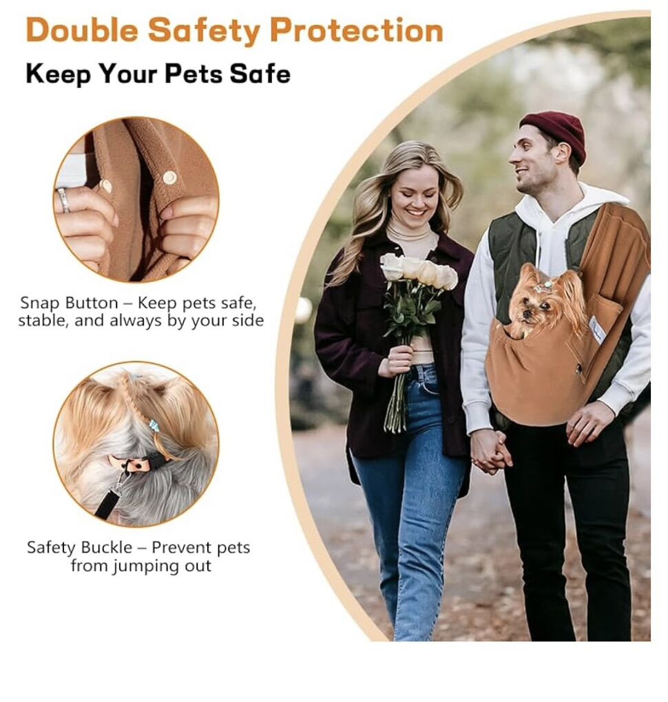 NEW!Sling Carrier for Cats and Small Dogs