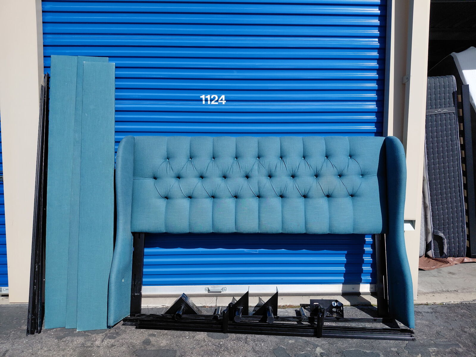 King Upholstered Bed