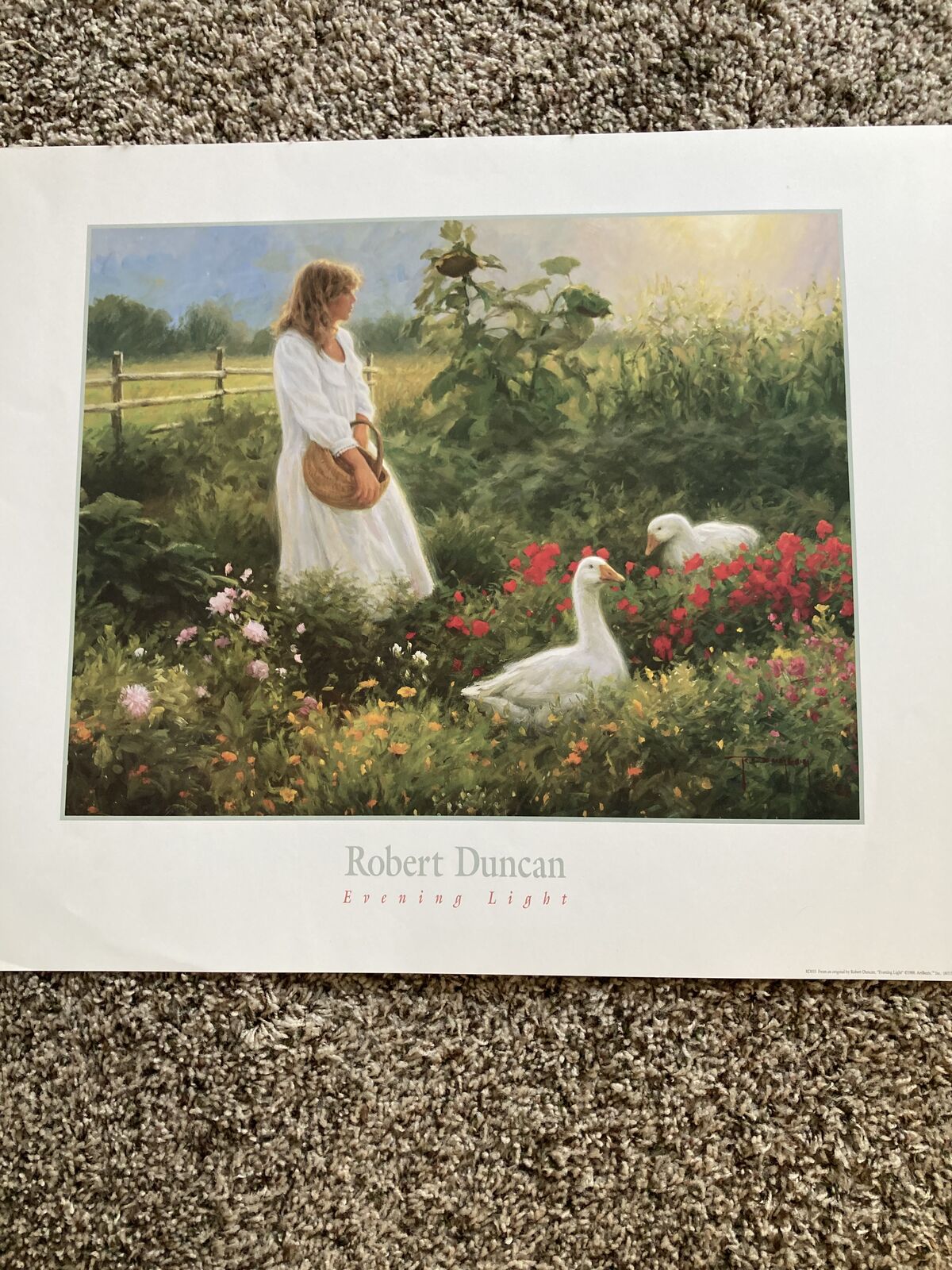 "Evening Light" Robert Duncan  Mint Condition - 20x26