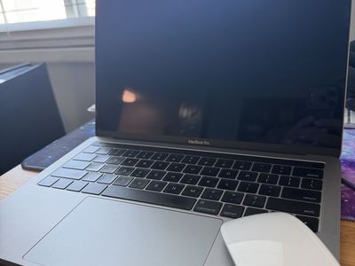 MacBook Pro 2017 13-inch 3 Ports with Magic Mouse