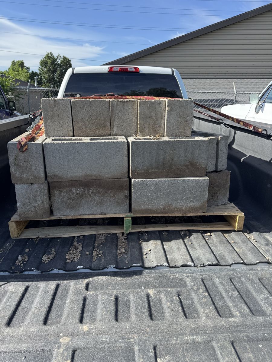 Cinder blocks
