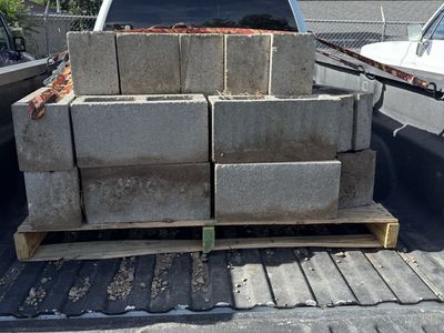 Cinder blocks