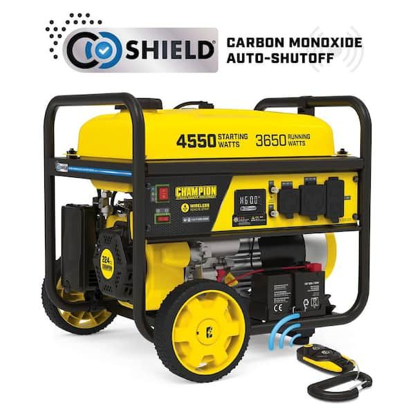 4550/3650-Watt Wireless Remote Start RV Ready Gasoline Powered Portable Generator with CO Shield