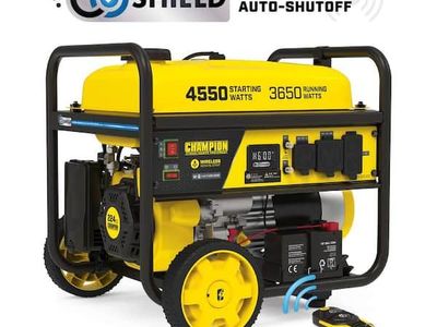 4550/3650-Watt Wireless Remote Start RV Ready Gasoline Powered Portable Generator with CO Shield