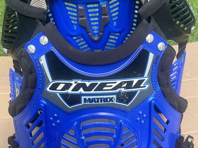 *Vintage* O’Neal Matrix Chest Protector Armor Roost Guard with Upper Arm Guards