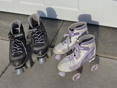 Double the Fun – 2 Pairs of Roller Skates!