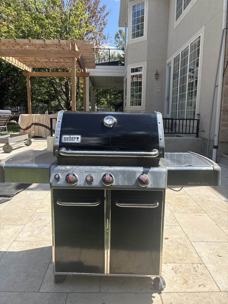 Weber Genesis Gas Grill + Cover - 3 Burner + Side Burner