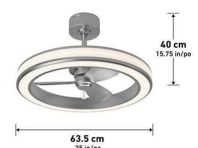 Artika Edwin 25 LED Chandelier Ceiling Fan