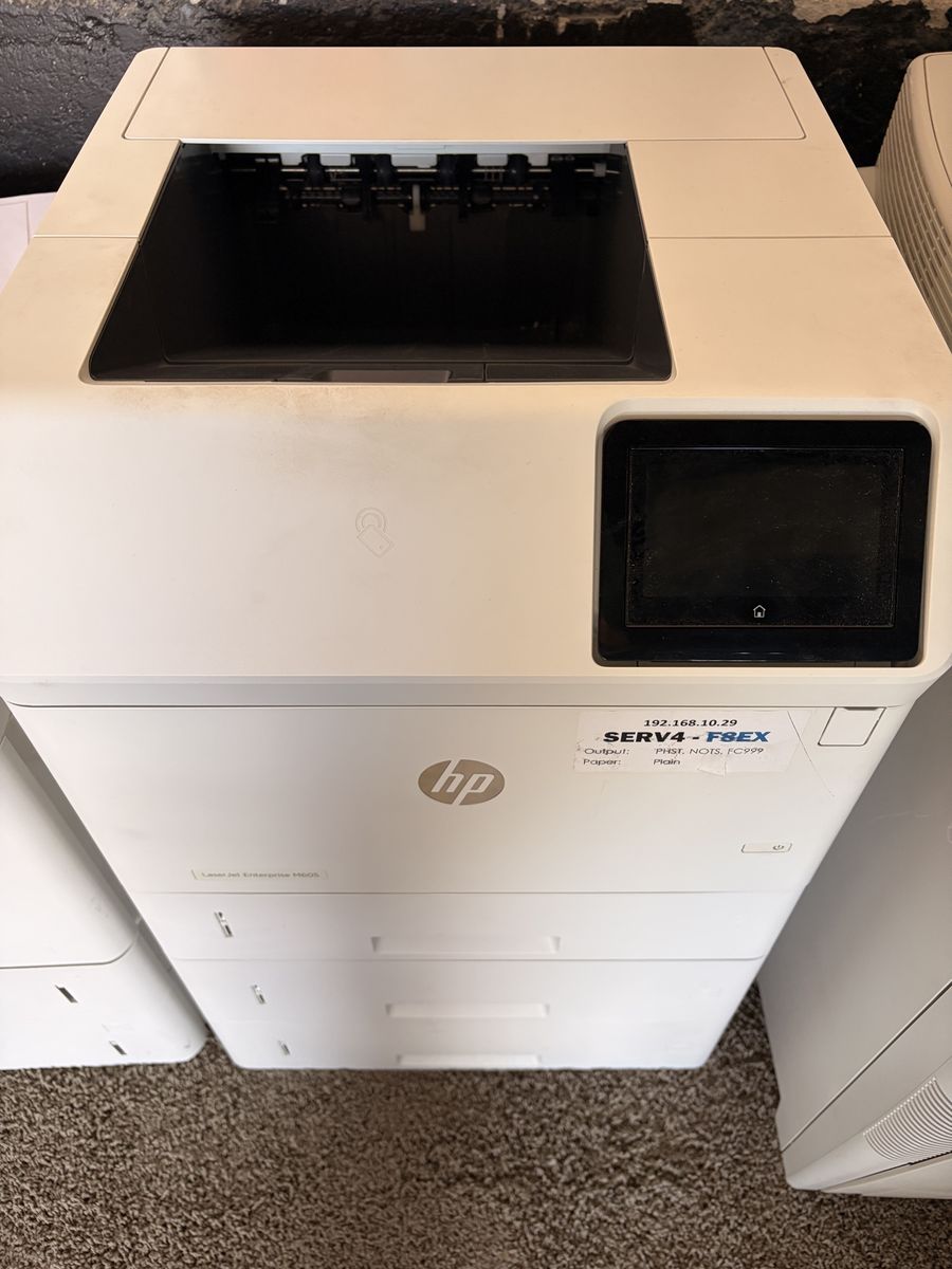 HP LaserJet Enterprise M605x Monochrome Office Printer