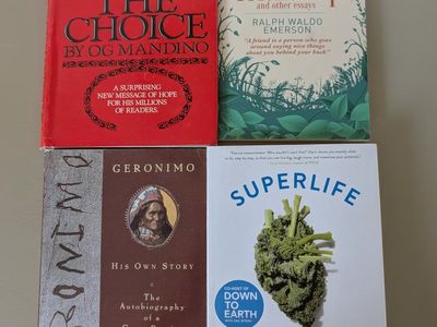 4 book bundle $10