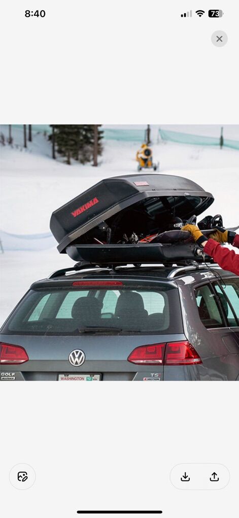 Yakima Cargo Box Not Thule