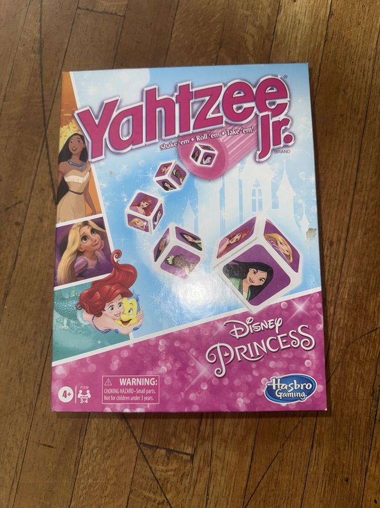 Yahtzee jr. Disney Princess