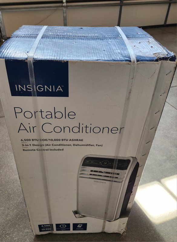 INSIGNIA Portable Air Conditioner 10,000BTU NS-AC10PWH9
