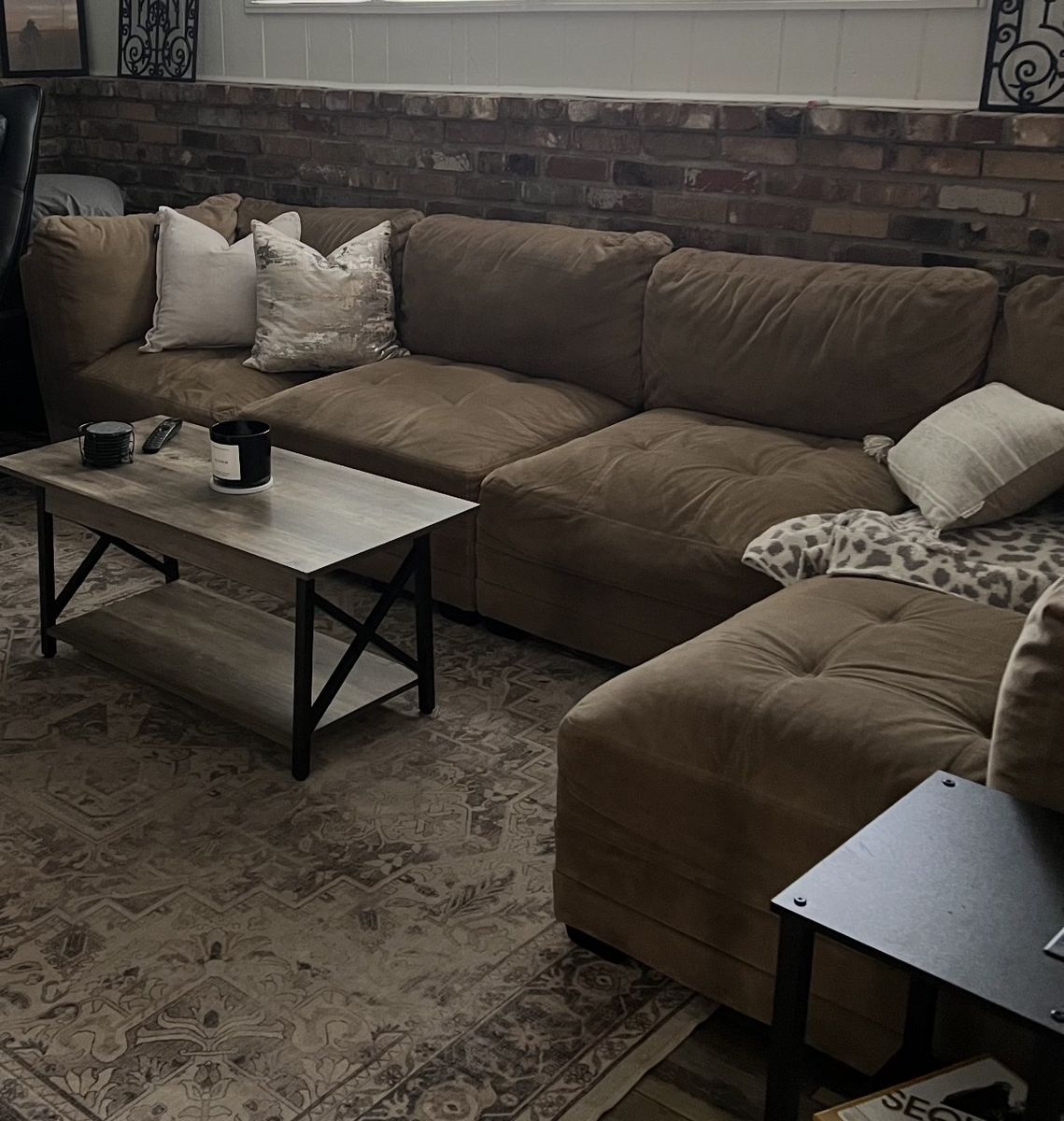 FREE 5 pc modular sectional