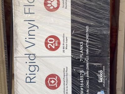 Rigid vinyl flooring, waterproof