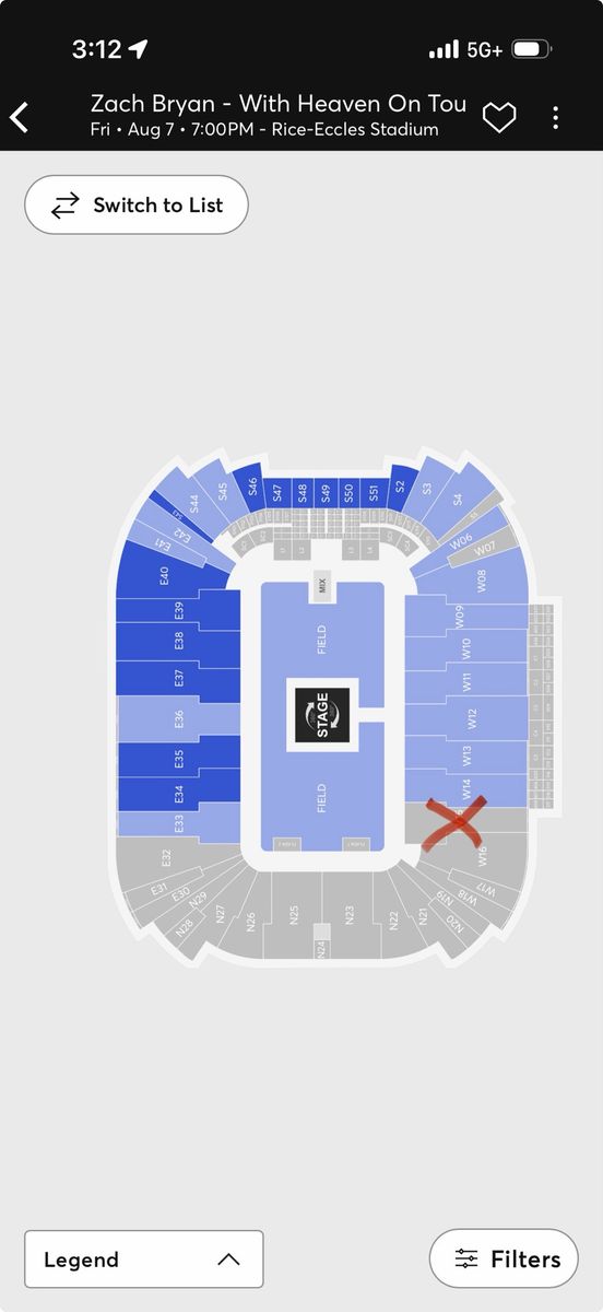 Zach Bryan Concert Tickets - Rice-Eccles Stadium - this Friday 