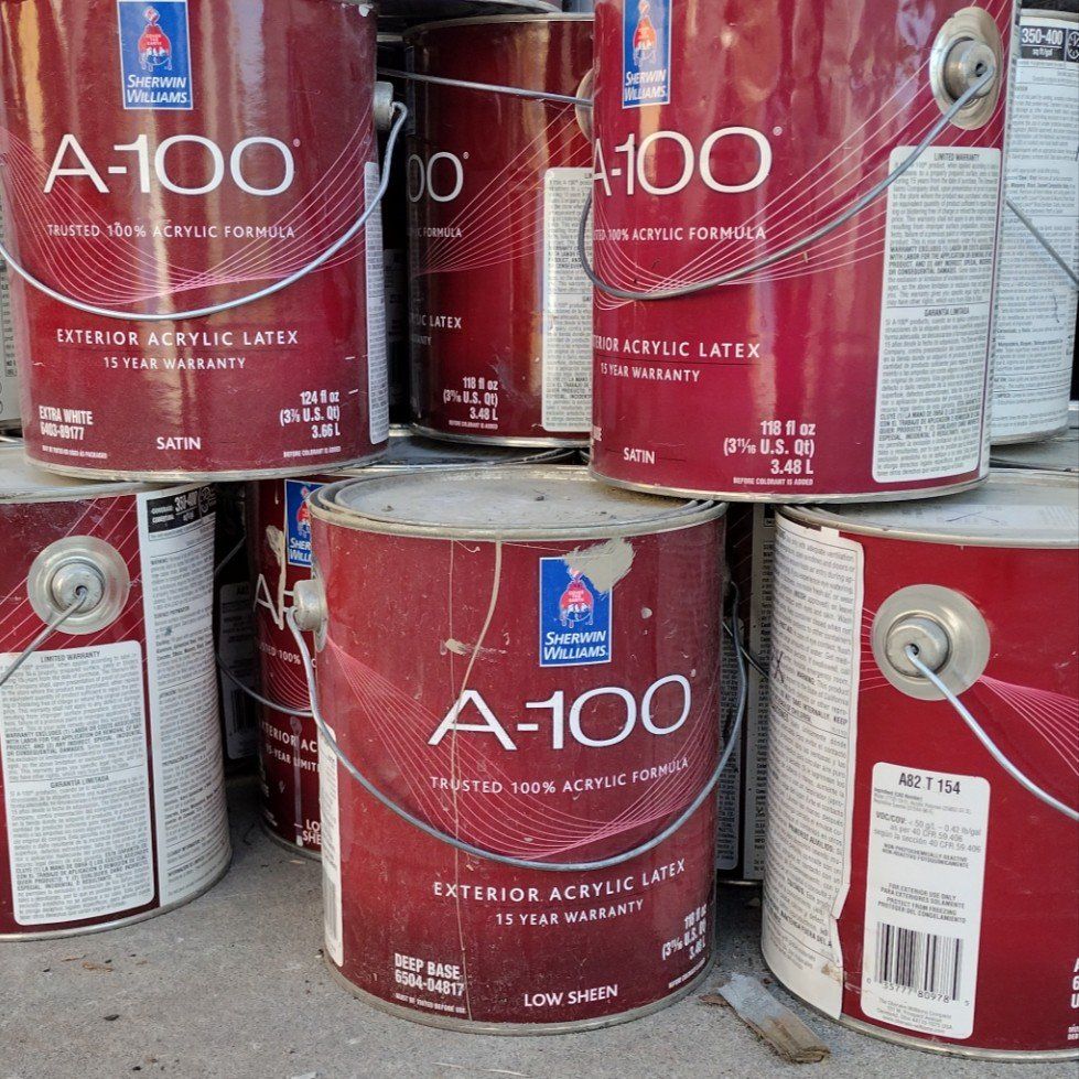 1 Gal. Sherwin Williams A-100 Exterior and interio
