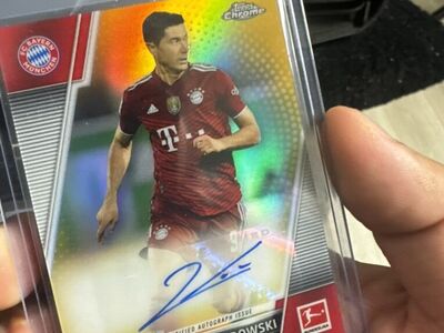 Gold Auto Robert Lewandowski