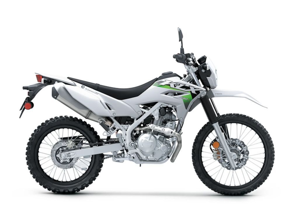 2026 KAWASAKI KLX 230 S ABS CA Bright White - W004