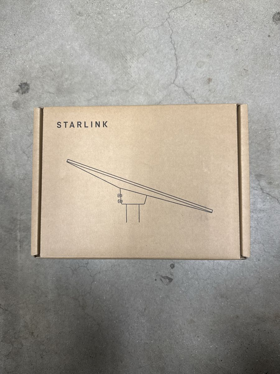 Starlink Pipe Adapter Mount Kit Boxed