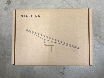 Starlink Pipe Adapter Mount Kit Boxed