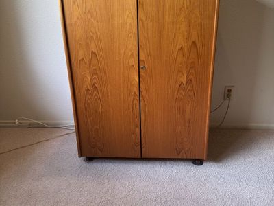 Danish Teak "Magic box" Cabinet Desk