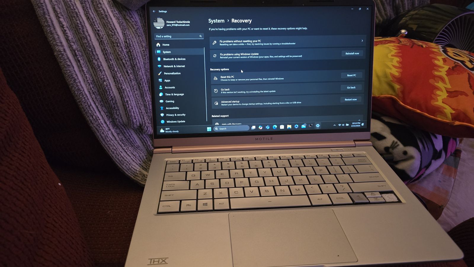 Motile Windows Laptop