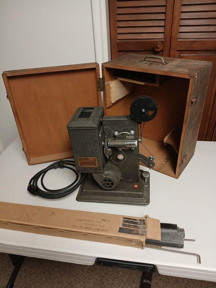 Keystone 8mm projector
