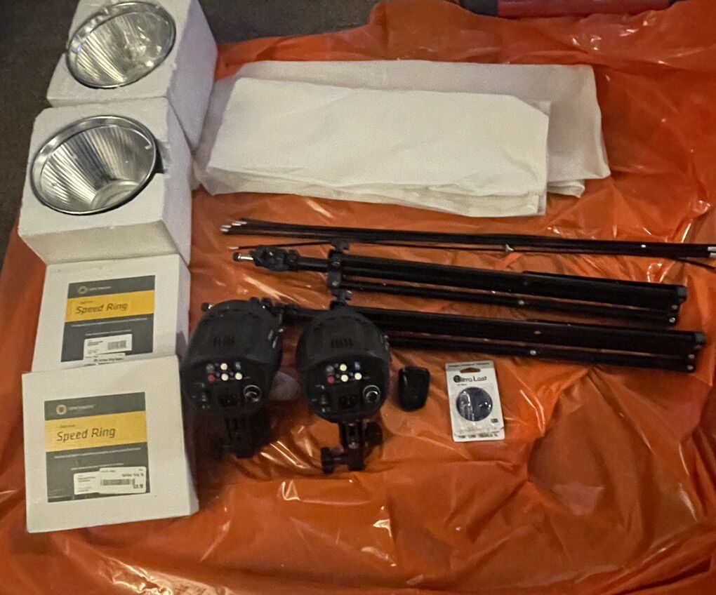 PROMASTER SM180 MANUAL CONTROL 2-LIGHT STUDIO KIT