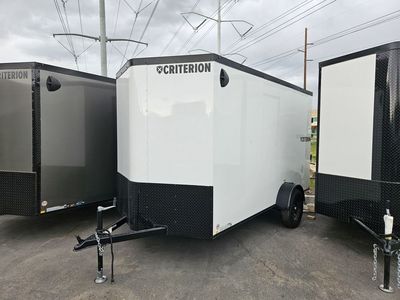 7x12 UTV/ATV/Cargo Pkg Enclosed Cargo Trailer Criterion 2025