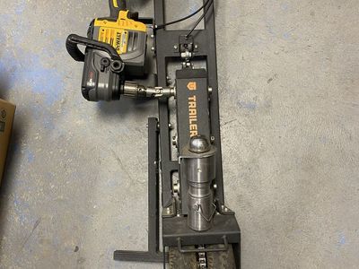 Trailer Valet XL-PRO Dolly w/ DeWalt 60V DCD460 Drill – 12,000 lb Capacity