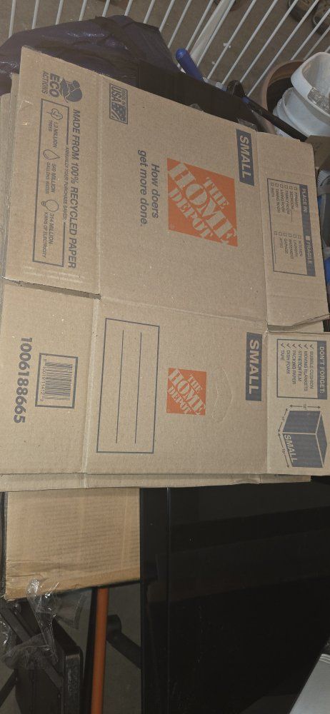 Free Home Depot Small Cardboard Moving Boxes