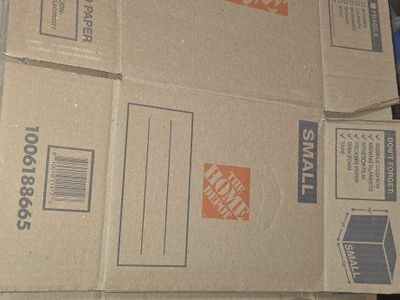 Free Home Depot Small Cardboard Moving Boxes