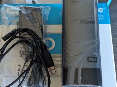 8TB Western Digital External Drive