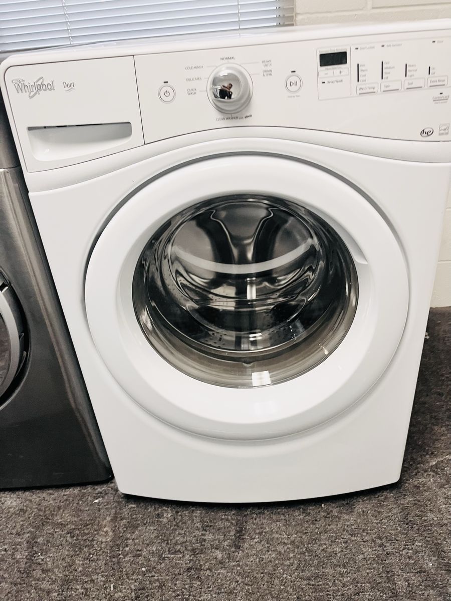 Whirlpool duet washing machine