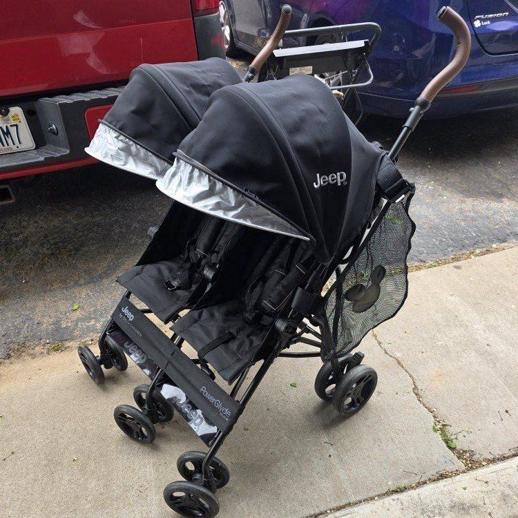 Jeep Double Stroller