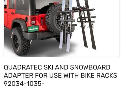 Quadratech JEEP snowboard/ski rack.