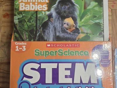 Scholastic SuperScience STEM Instant Activities: Animal Babies, Grades 1-3 Science Education Kit