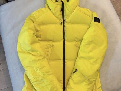 Bogner Fire + Ice Yellow Down Puffer Ski Jacket Women's Small