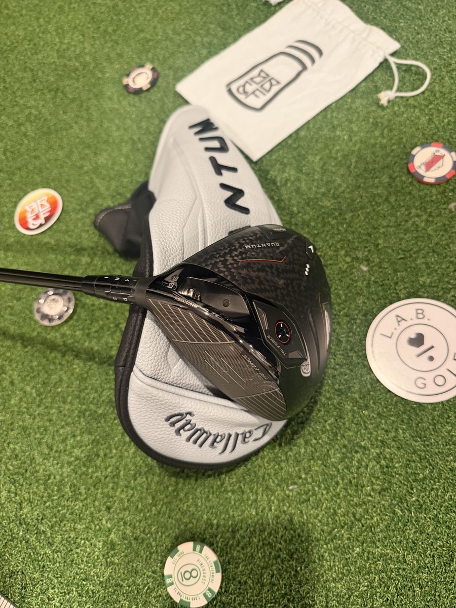 Callaway Quantum TD MAX 9* Driver LA Golf DJ FS6X Rev.9 W/Headcover Mint