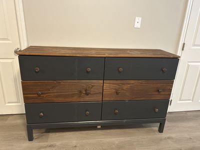 $75 OBO six drawer cedar dresser