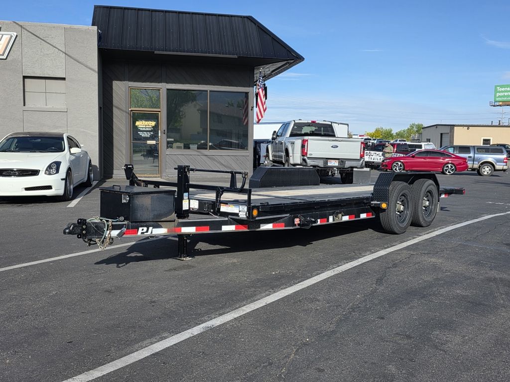 2020 PJ Trailers USED 7X20 T6 Tilt 14K Equipment C