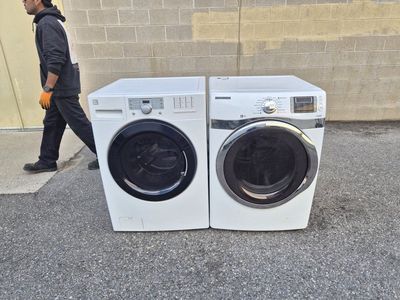 KENMORE WASHER AND SAMSUNG ELECTRIC DRYER FREE