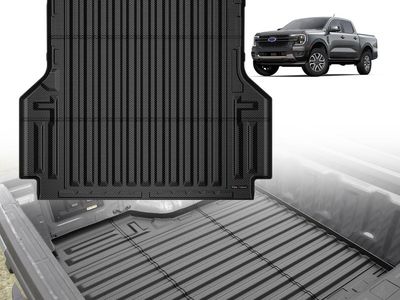2024-2026 Ford Ranger 5' All Weather Protection, TPE Pickup Bed Liner with Raised Wall
